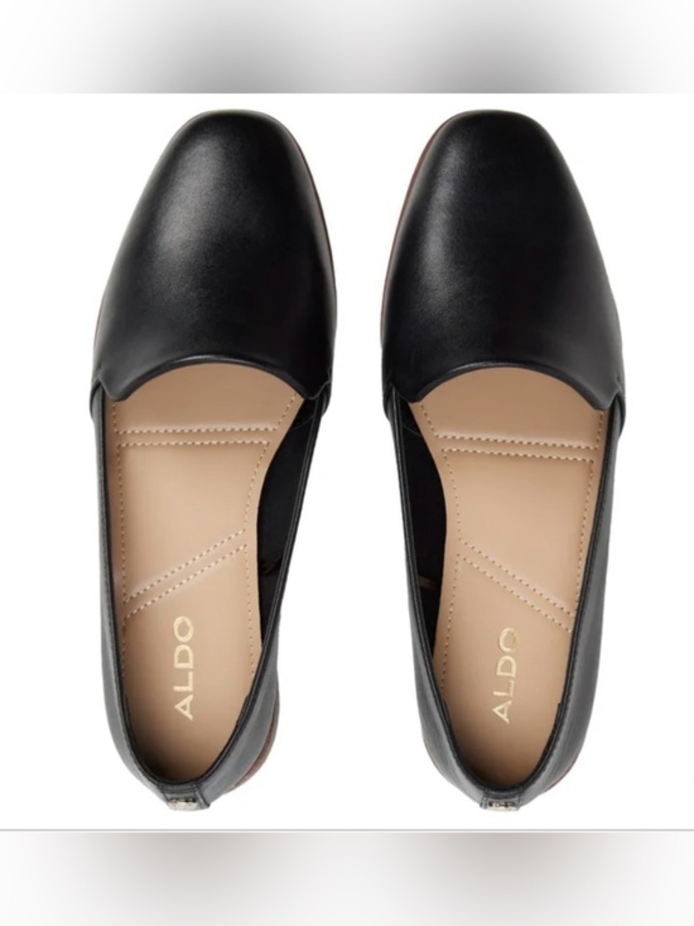 ALDO Women's Black Slip-On Loafer Size 6